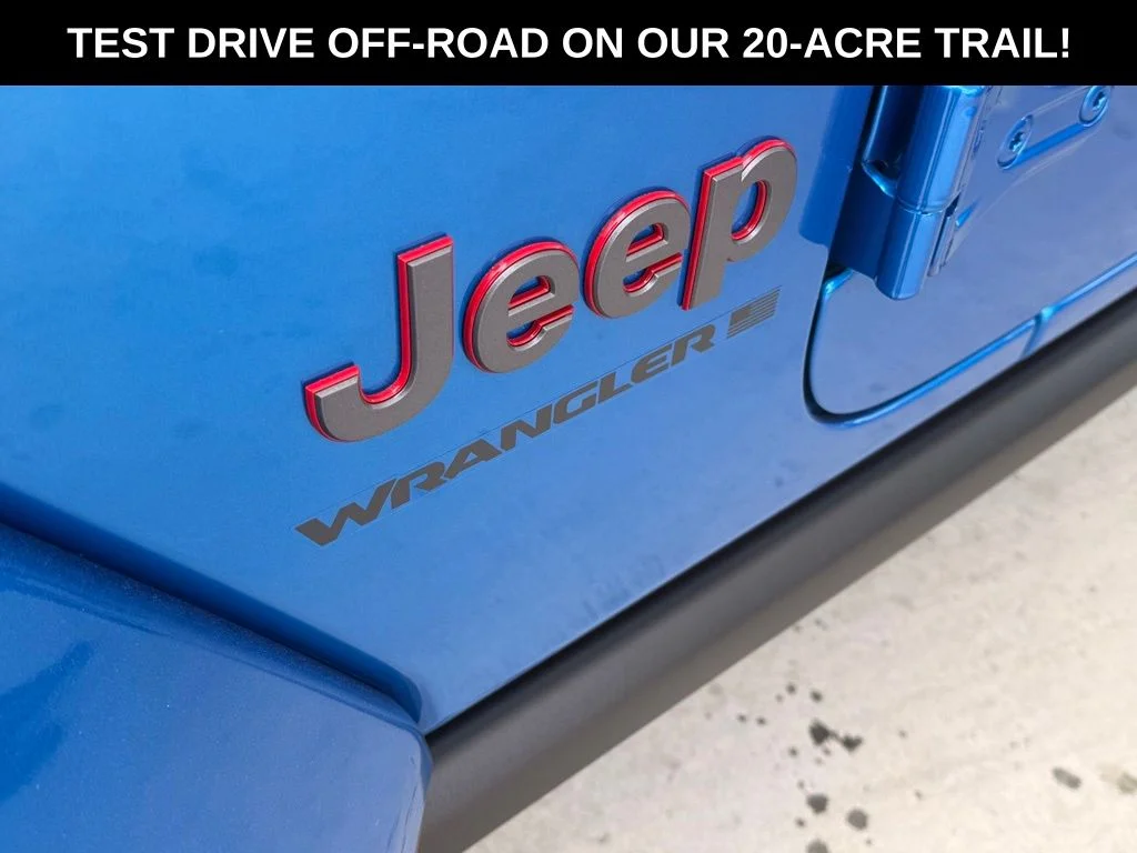 New 2026 Hydro Blue Pearl-Coat Exterior Paint Jeep Rubicon image 30