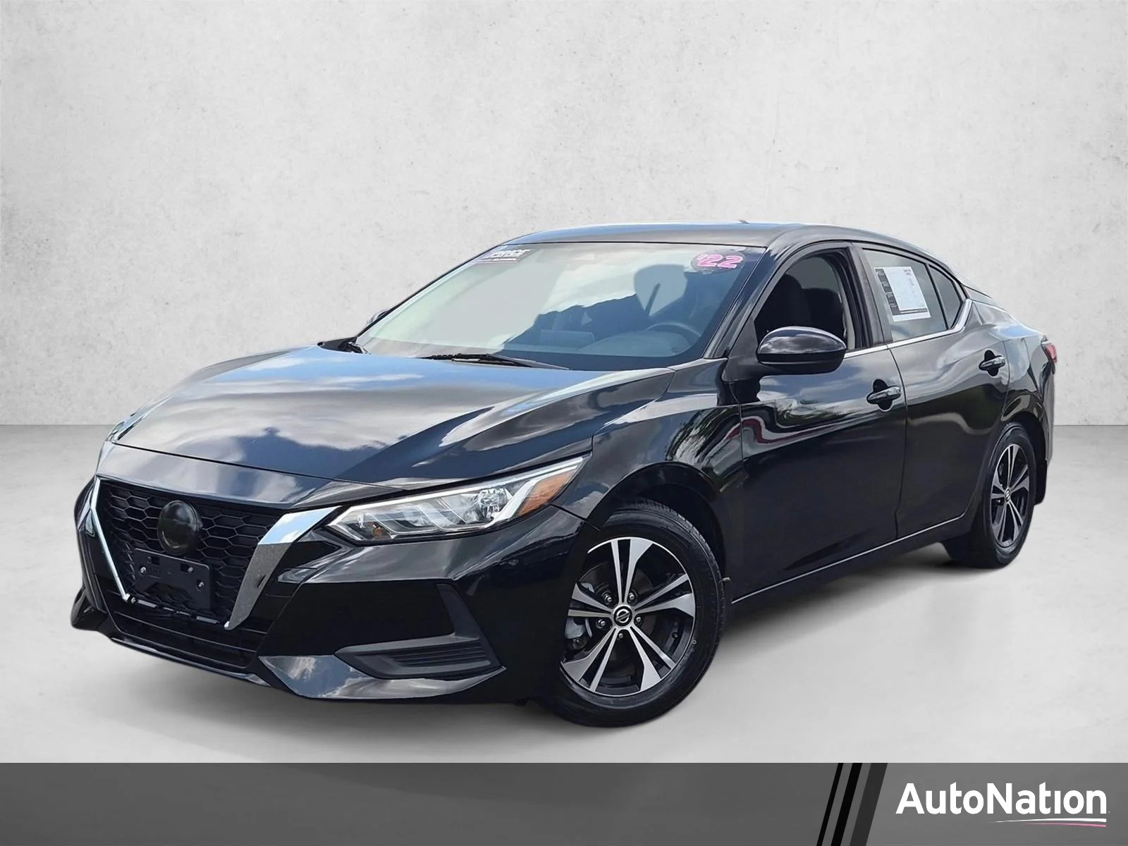 Used 2022 Super Black Nissan SV image 1