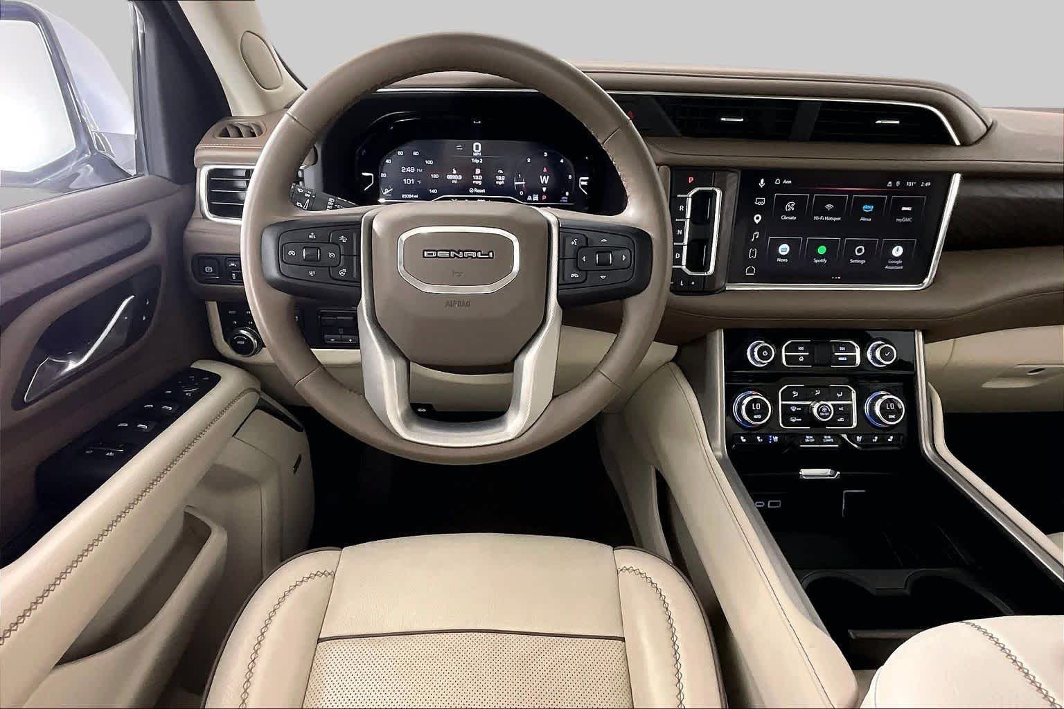 Used 2023 White Frost Tricoat GMC Denali image 5