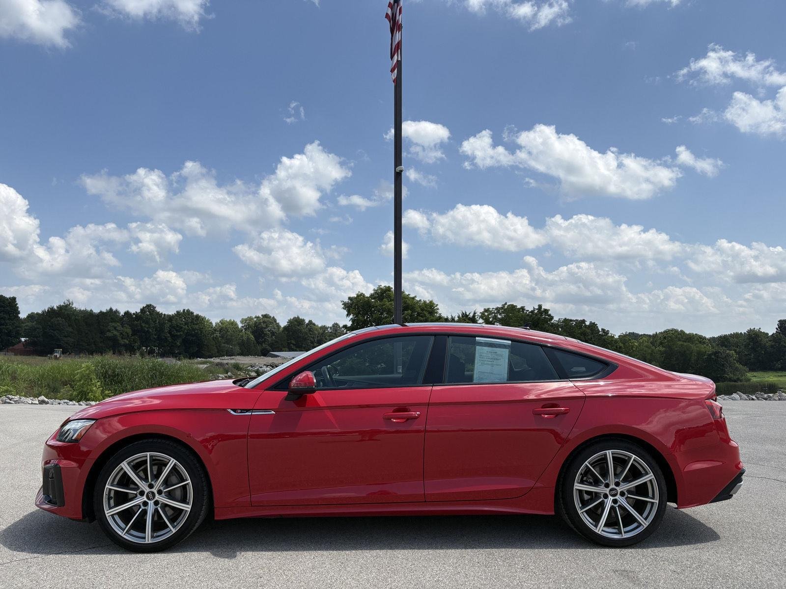 Used 2025 Progressive Red Metallic Audi S line Premium image 17