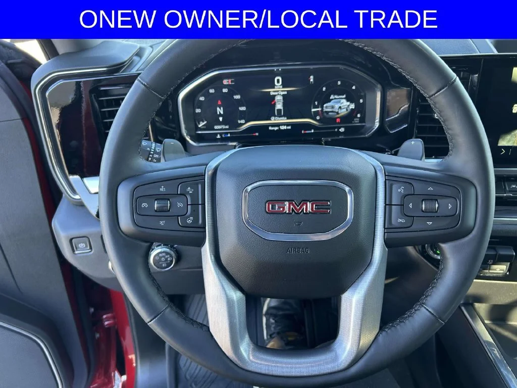 Used 2024 Volcanic Red Tintcoat GMC SLT image 25