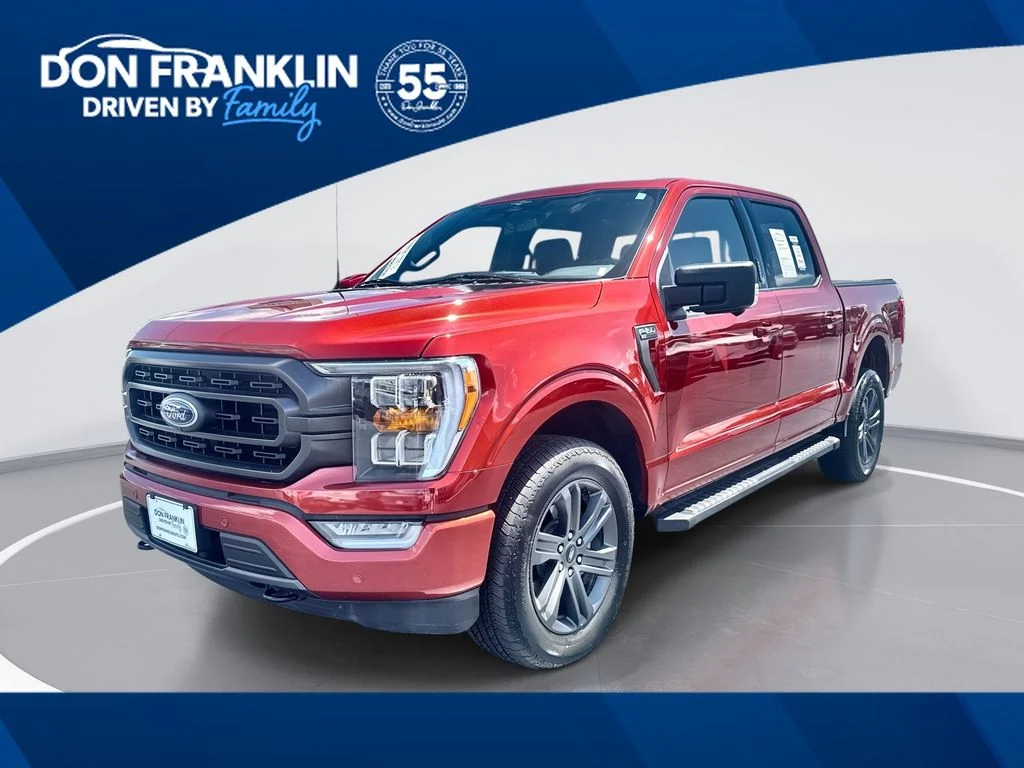 Used 2023 Red Ford XLT image 1
