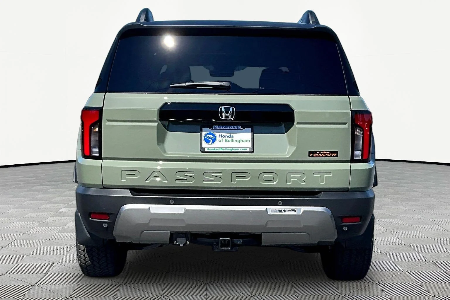 New 2026 Ash Green Metallic Honda TrailSport Elite image 4