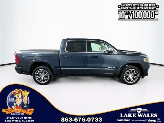 New 2026 Forged Blue Metallic Exterior Paint RAM Tungsten image 8