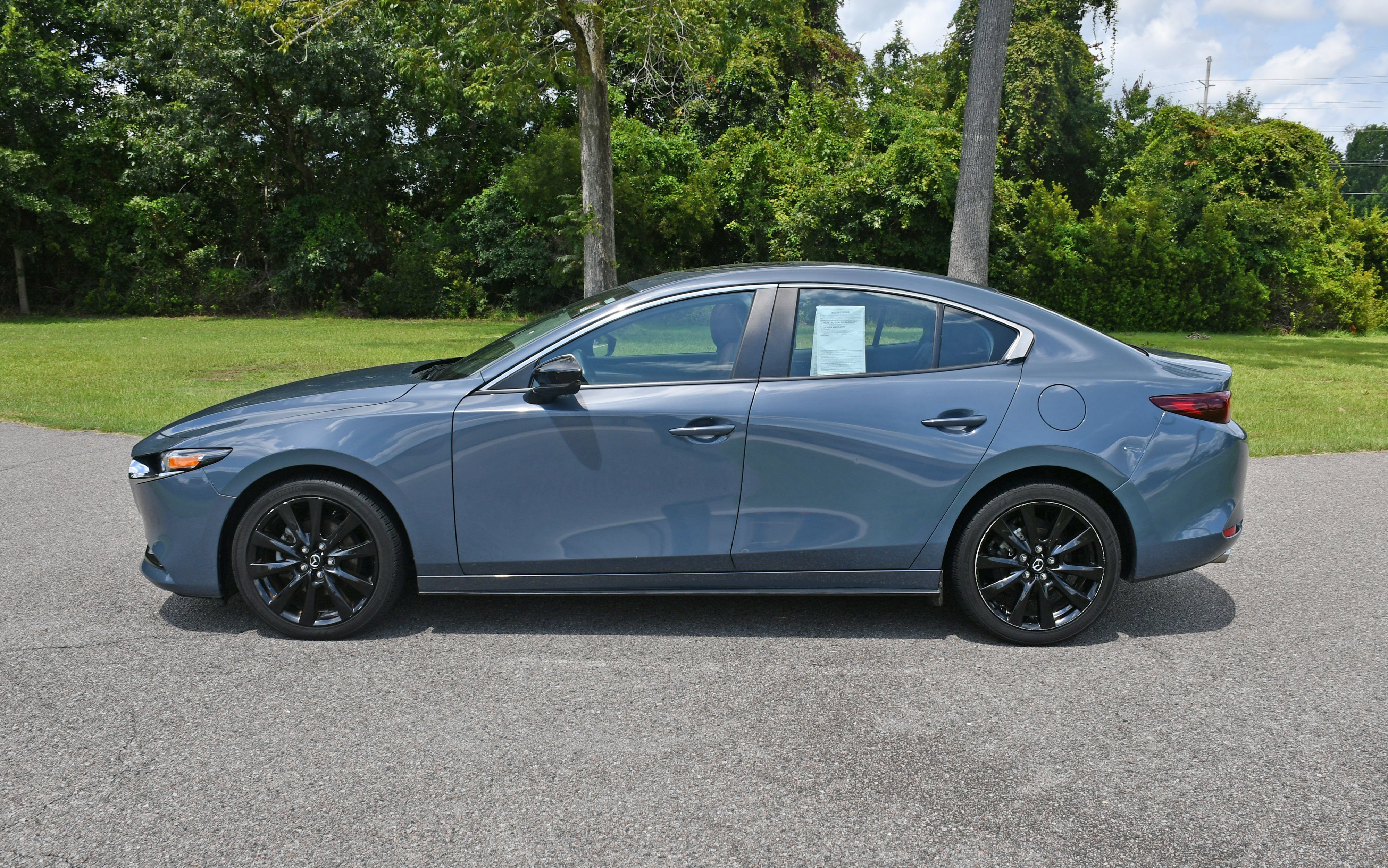 Used 2024 Gray Mazda 2.5 S Carbon Edition image 2