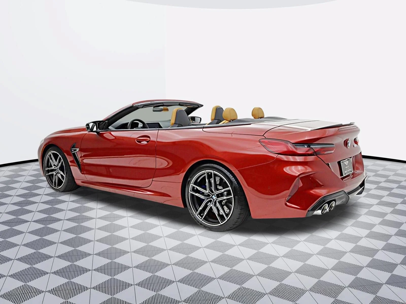 Used 2020 Motegi Red Metallic BMW Convertible image 7