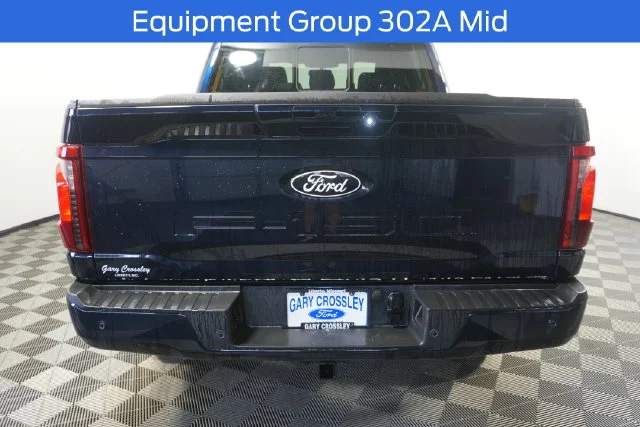 New 2026 Antimatter Blue Metallic Ford XLT image 4