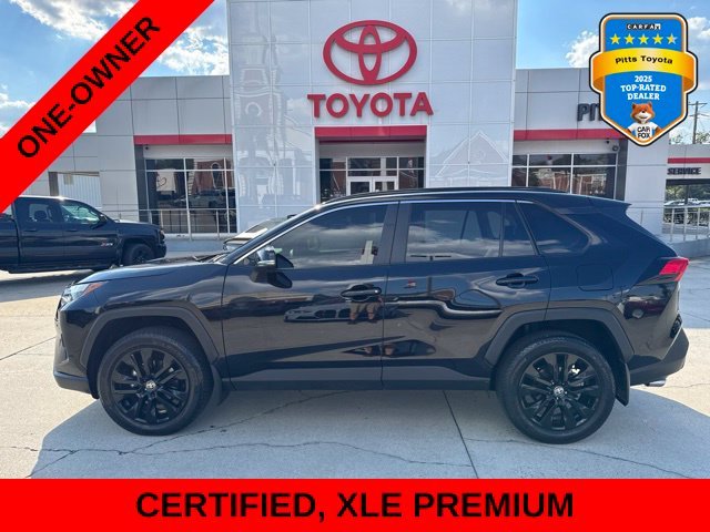 Certified Used 2025 Black Toyota XLE Premium image 8