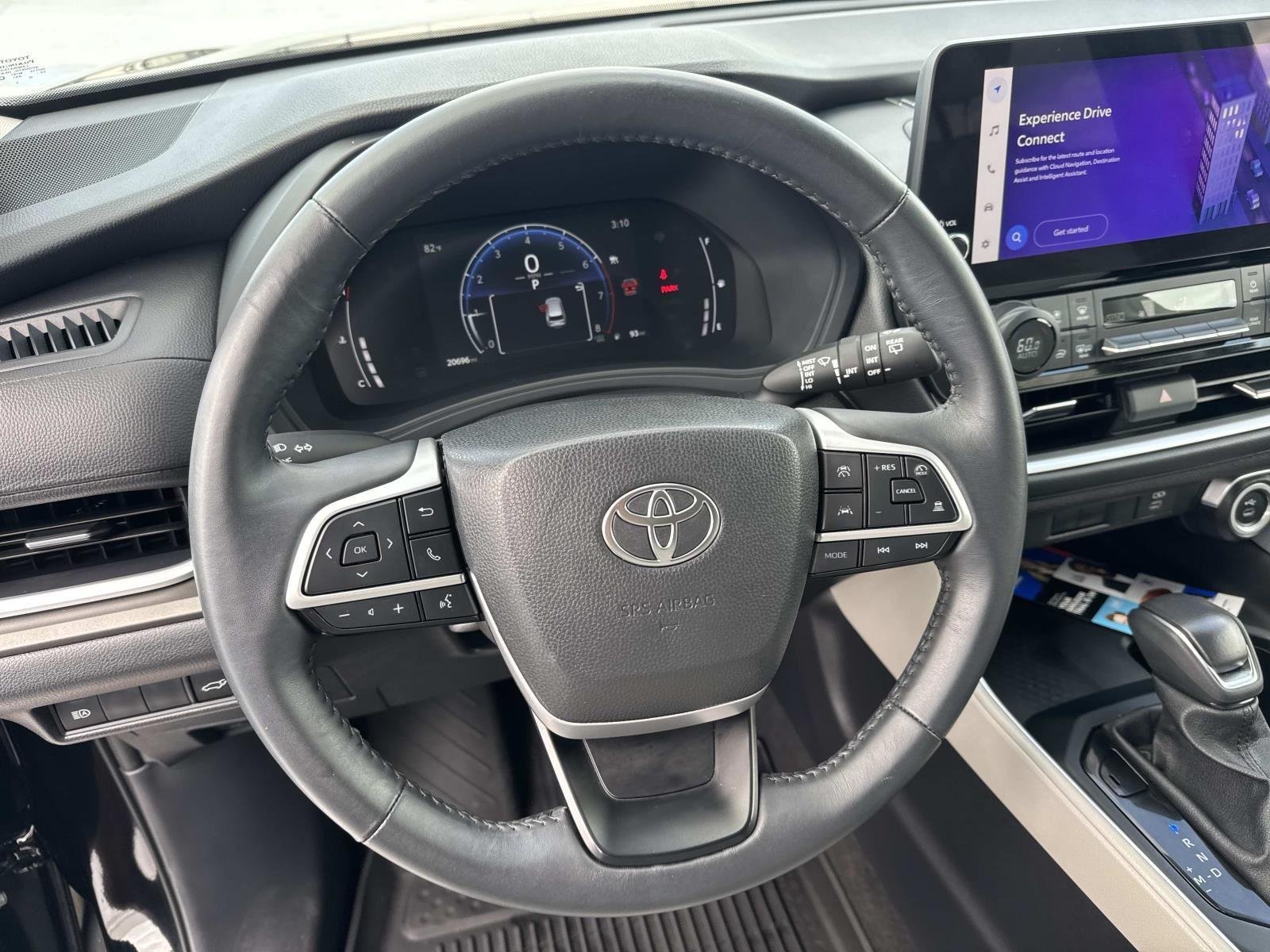 Used 2025 Midnight Black Metallic Toyota XLE image 22