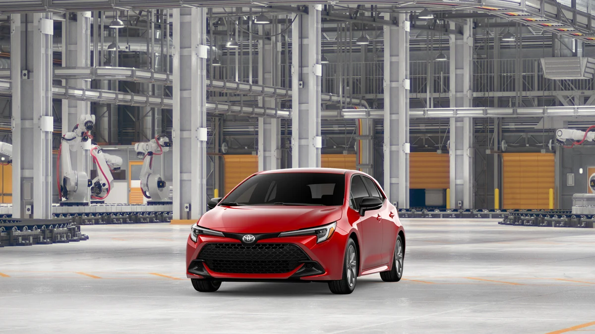 New 2027 Finish Line Red Toyota SE image 18