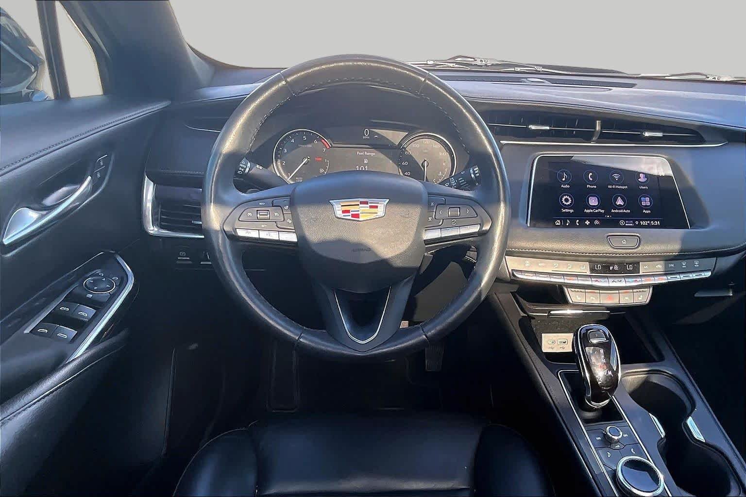 Used 2023 Stellar Black Metallic Cadillac FWD Luxury image 11