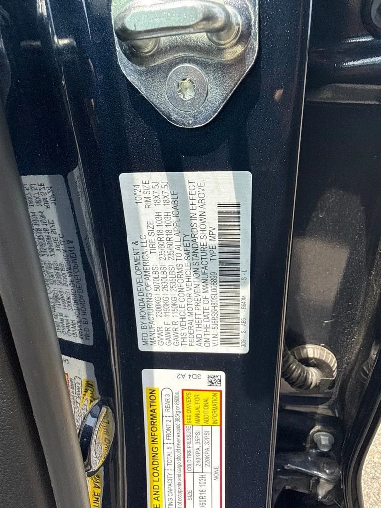 Used 2025 Blue Honda Sport-L image 10