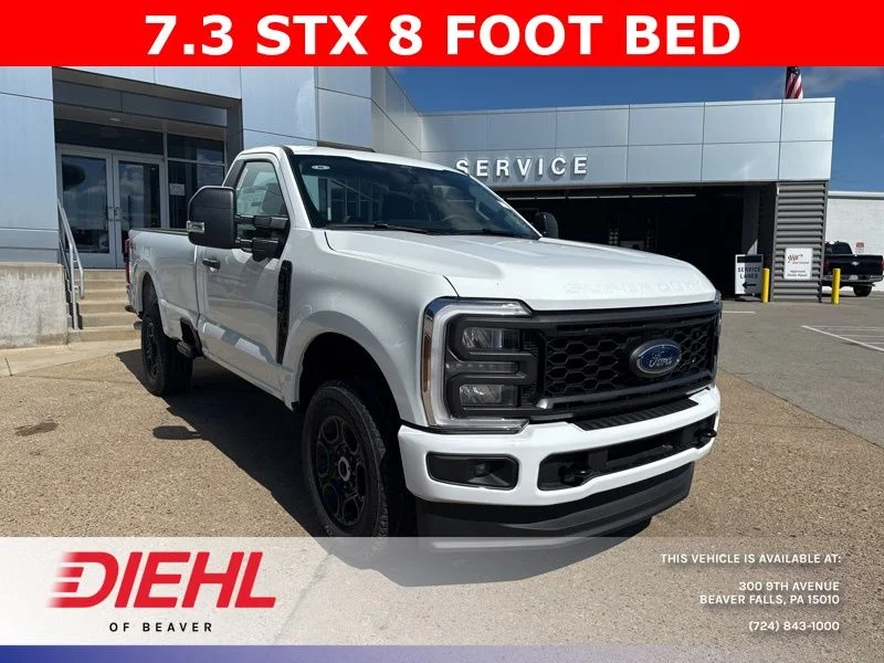 New 2025 Oxford White Ford F-350® XL image 1