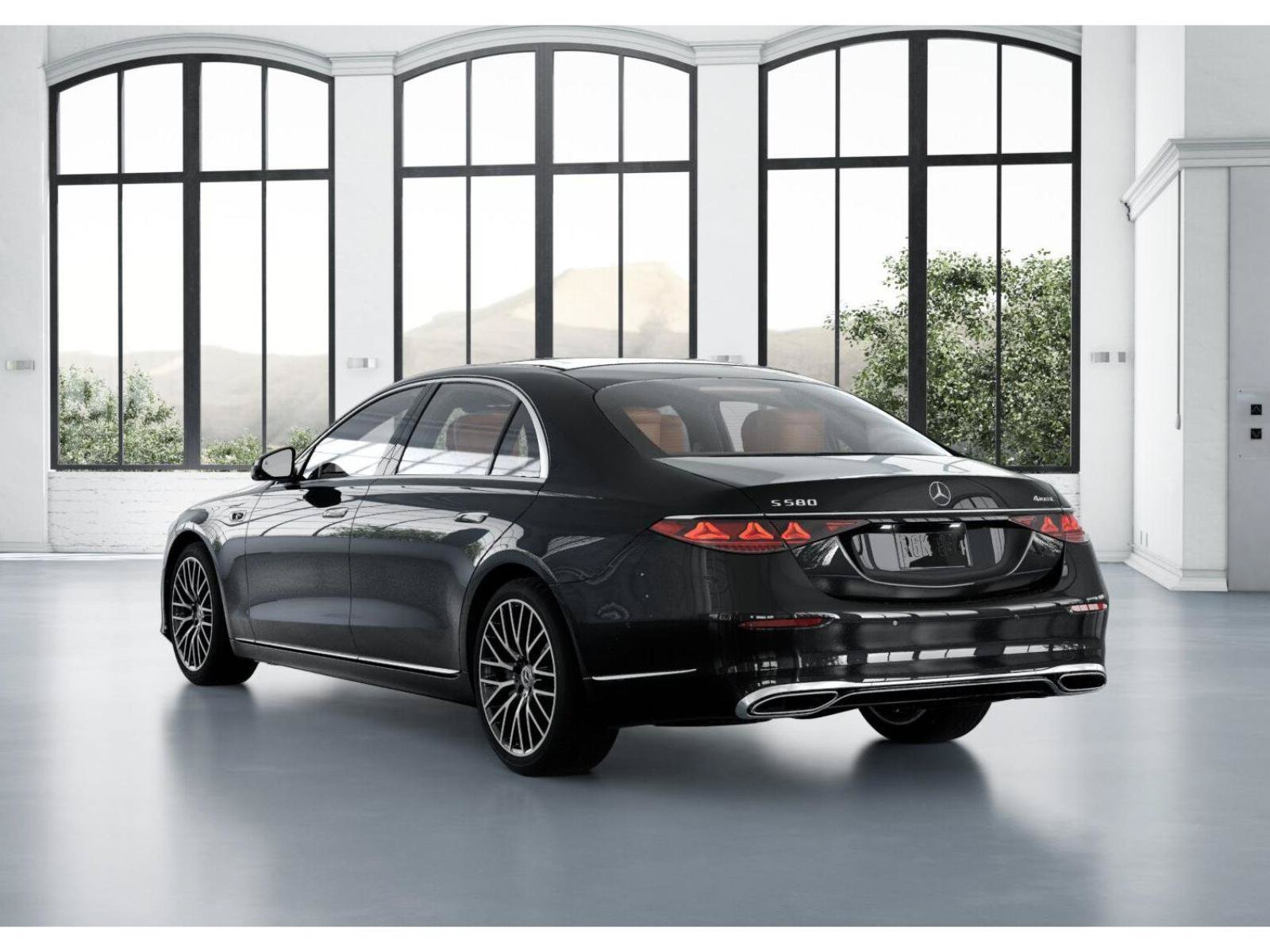 New 2027 Obsidian Black Metallic Mercedes-Benz S 580 4MATIC® Sedan image 12