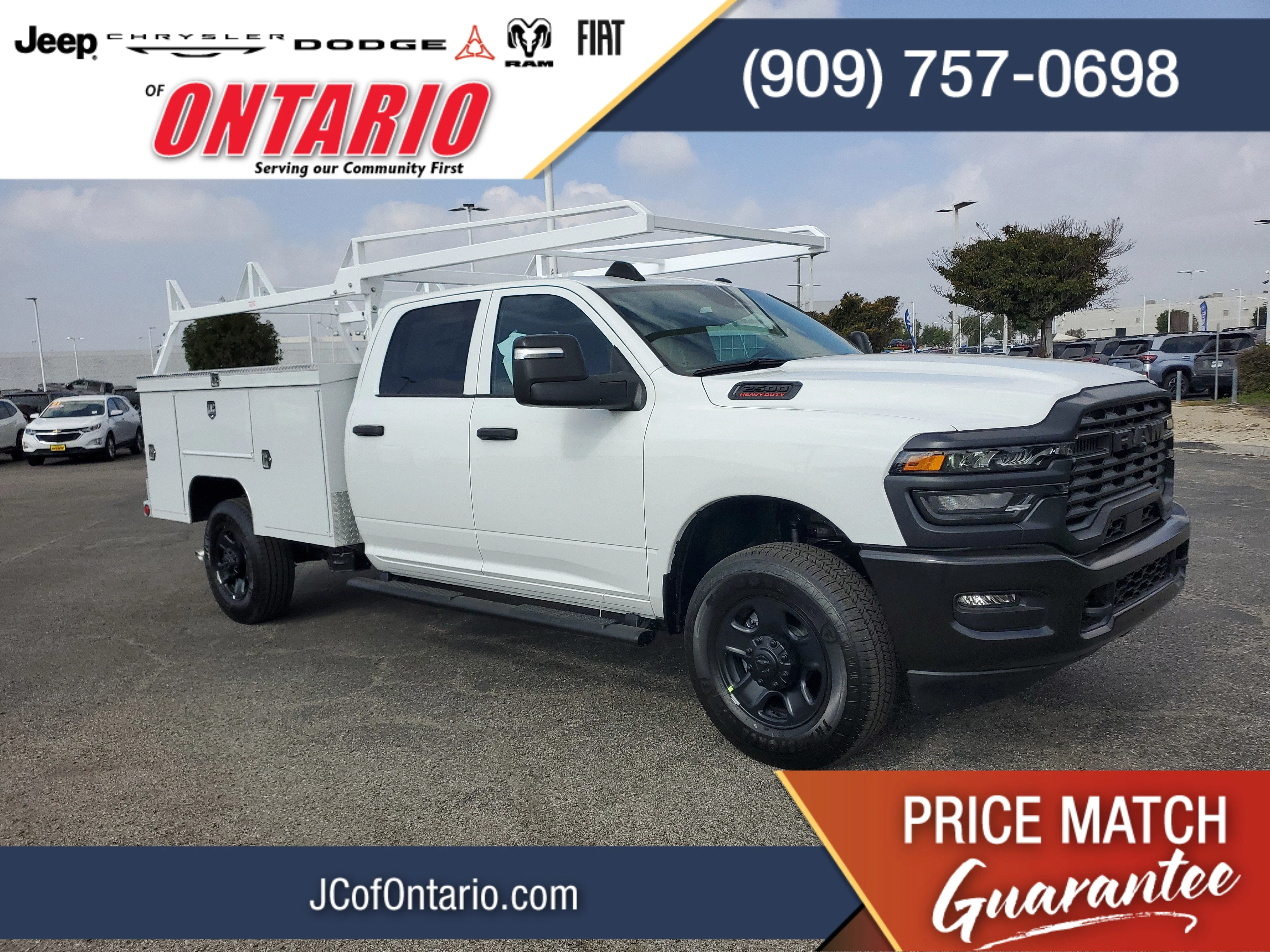 New 2026 Bright White Clearcoat RAM Tradesman image 1