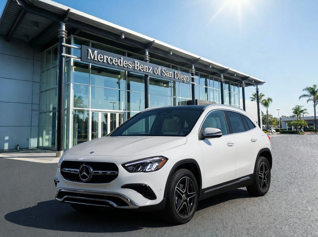 New 2026 Polar White Mercedes-Benz GLA 250 image 1