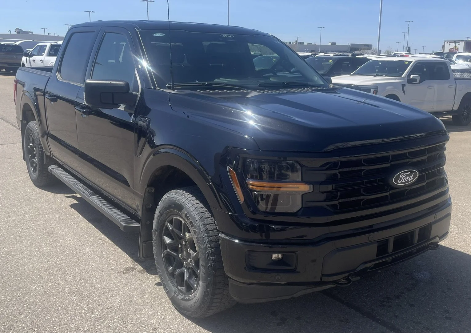 Used 2024 BLACK Ford XLT SuperCrew   EcoBoost™  **New Arrival** image 7