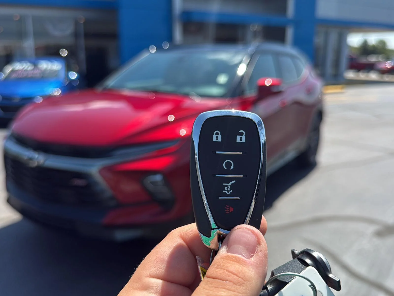 New 2026 Radiant Red Tintcoat Chevrolet RS image 38