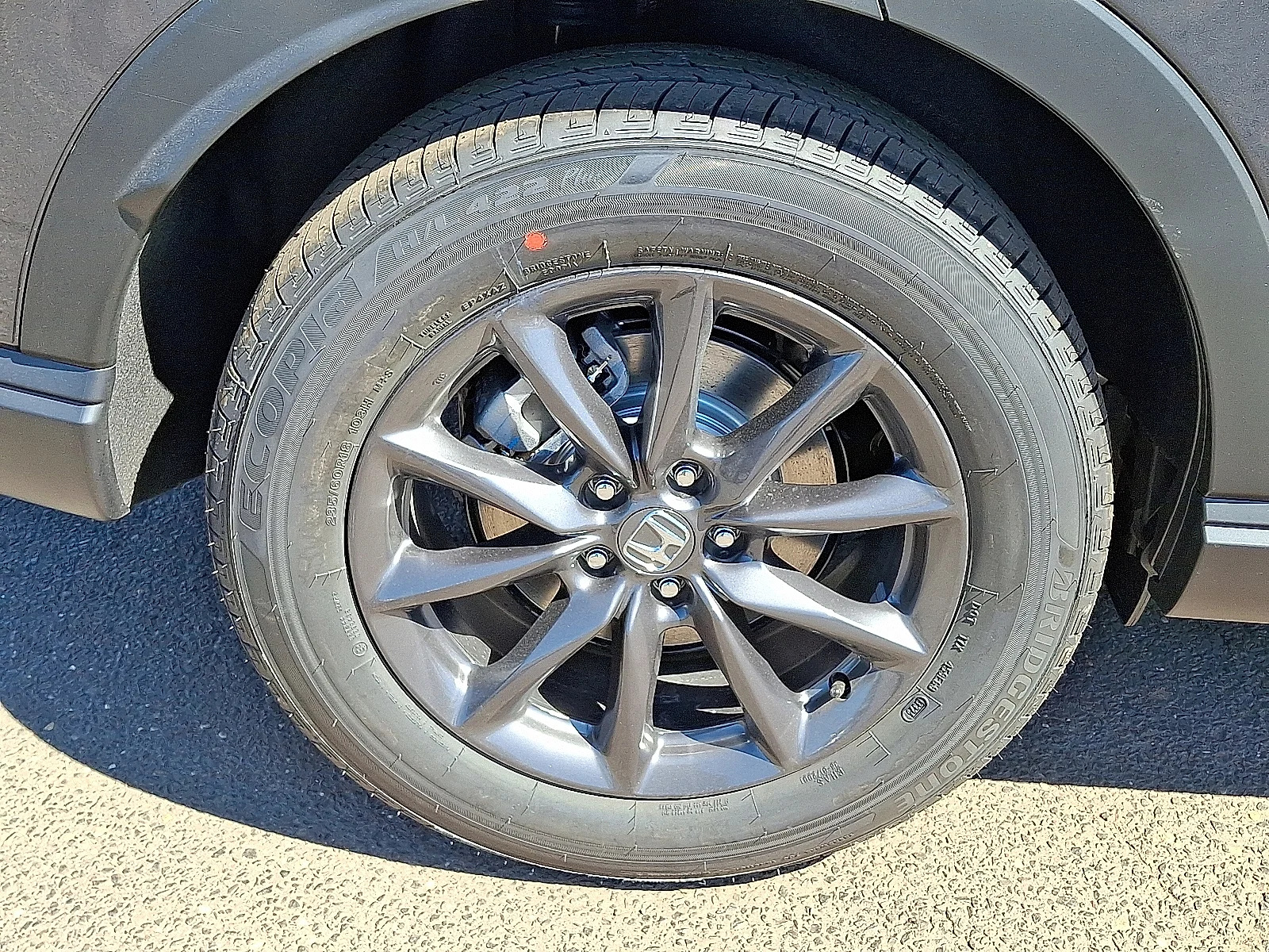 New 2027 Meteorite Gray Metallic Honda EX-L AWD image 5