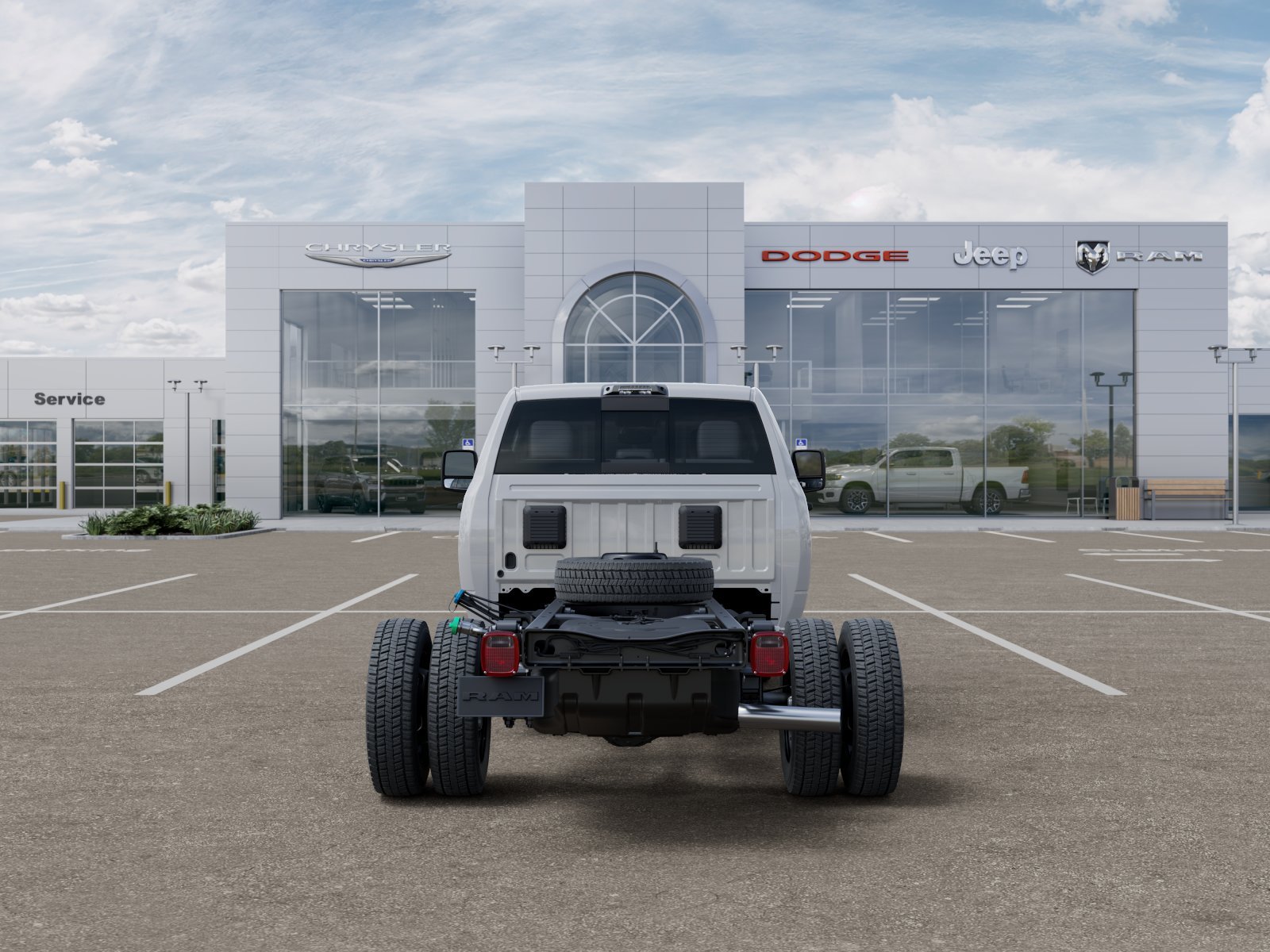 New 2026 Bright White Clear-Coat Exterior Paint RAM Tradesman image 31