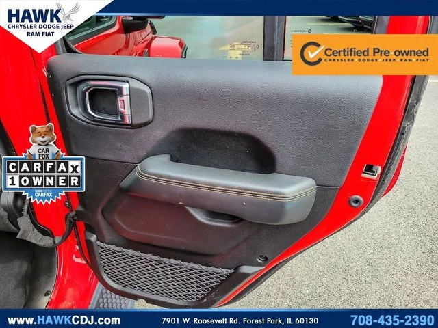 Certified Used 2025 Red Jeep Sahara 4xe image 26
