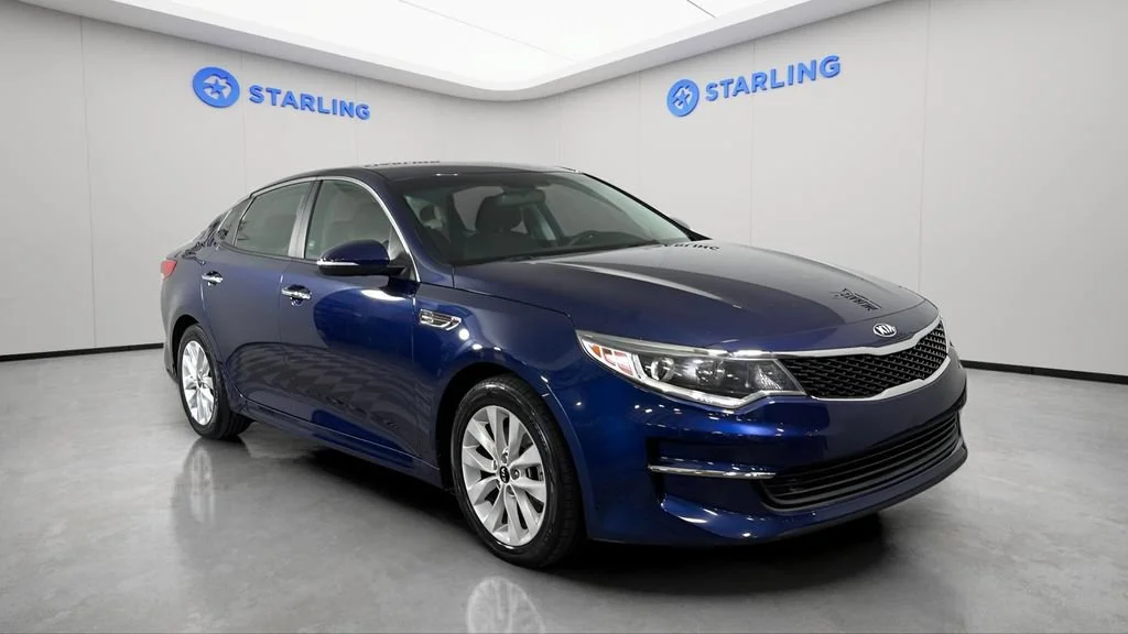 Used 2017 Blue Kia LX image 14