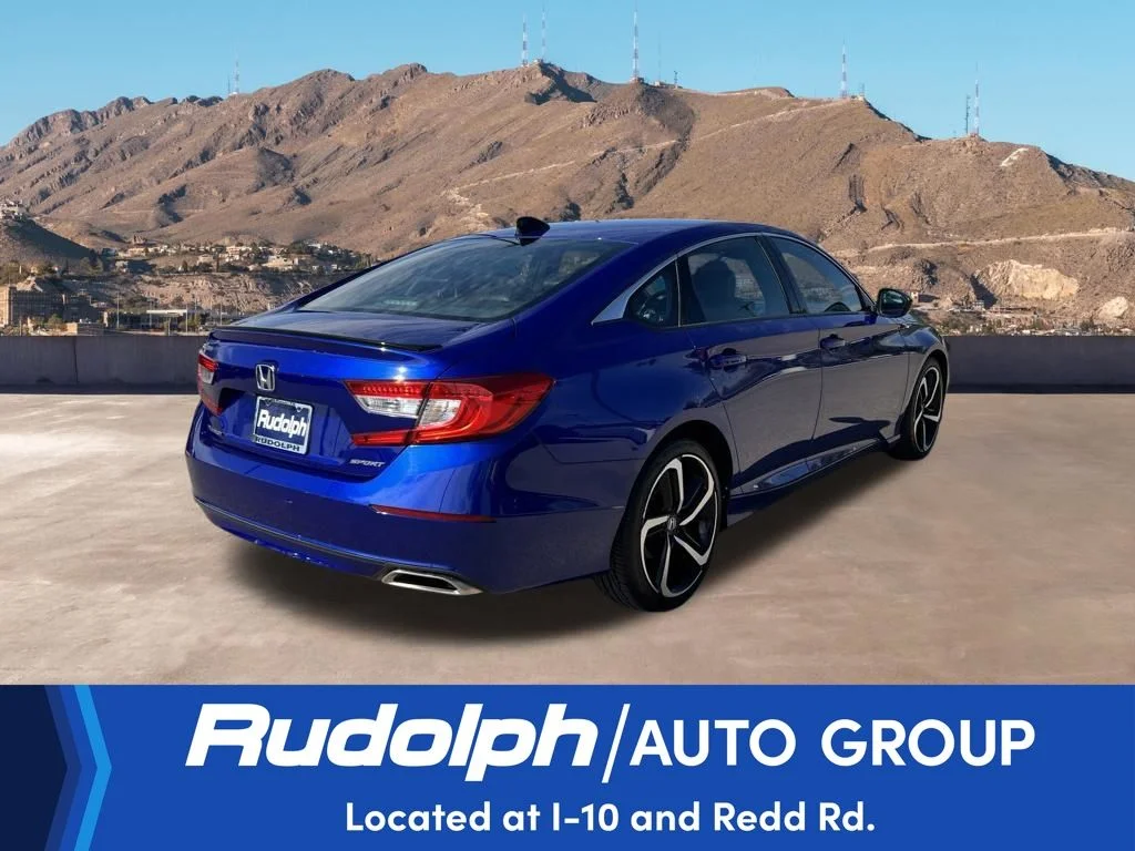 Used 2021 Blue Honda Sport image 5