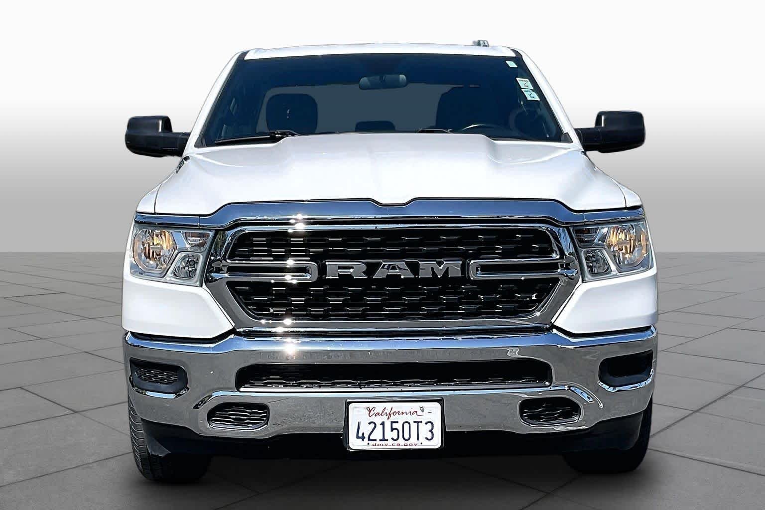 Used 2023 Bright White Clearcoat Ram Big Horn image 3