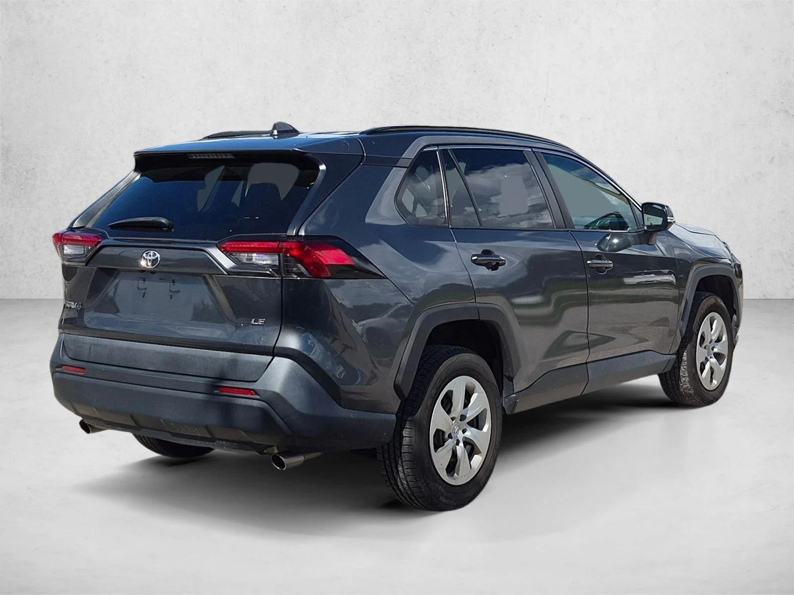 Used 2019 Magnetic Gray Metallic Toyota LE image 2