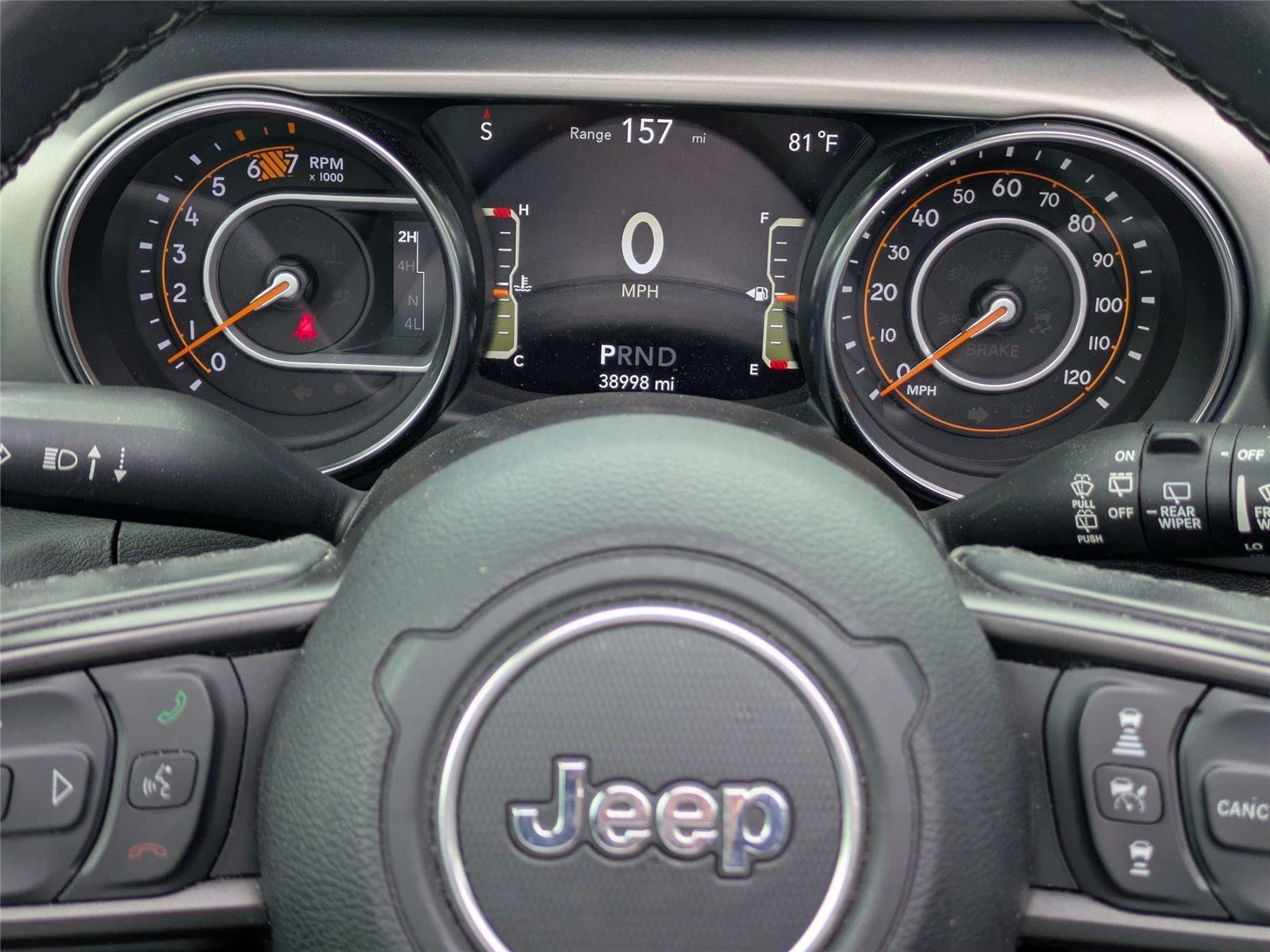 Used 2021 Bright White Clearcoat Jeep Unlimited Sport S image 30