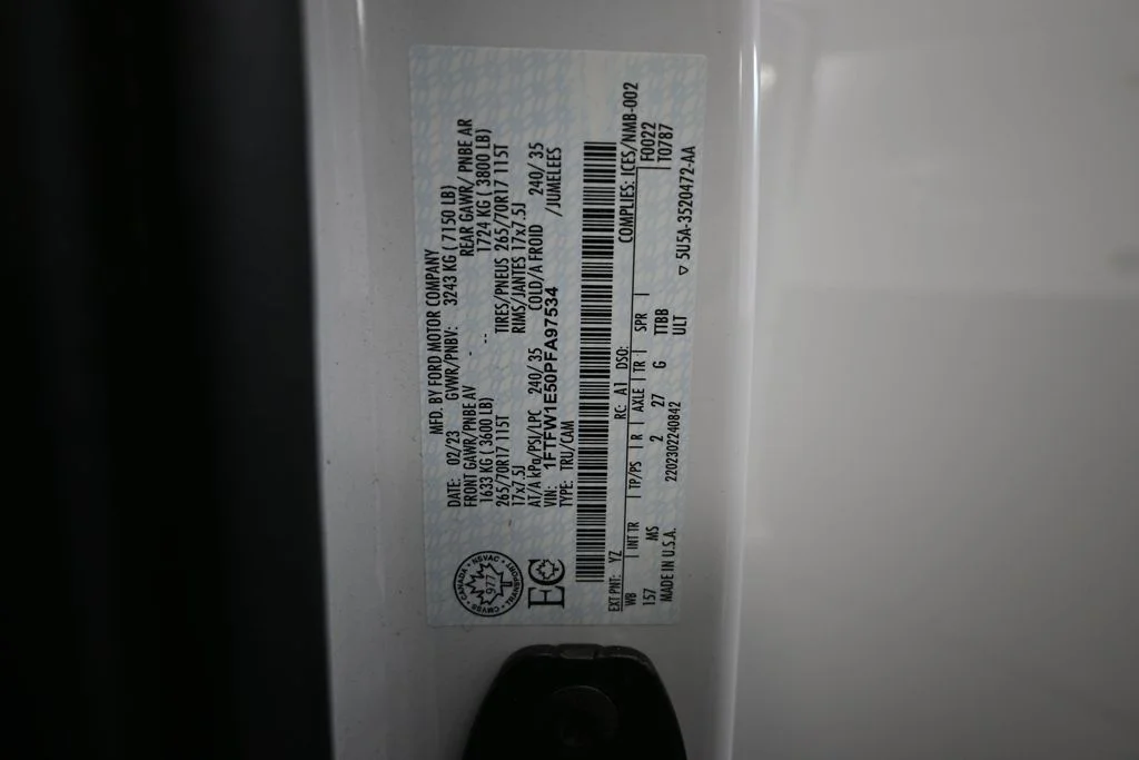 Used 2023 White Ford XLT image 46