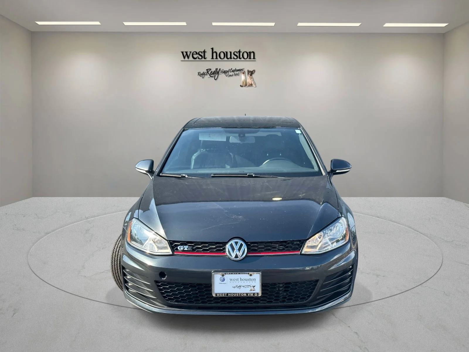 Used 2015 Carbon Steel Gray Metallic Volkswagen 2dr HB DSG S image 2