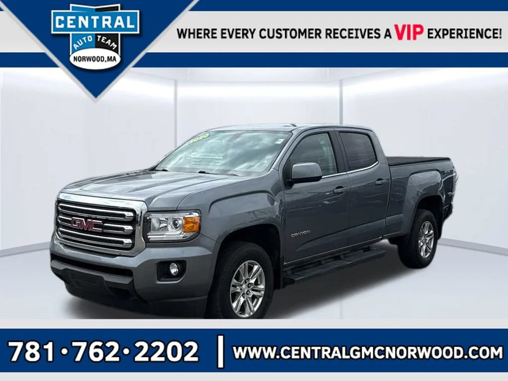 Used 2020 Gray GMC 4WD SLE image 1