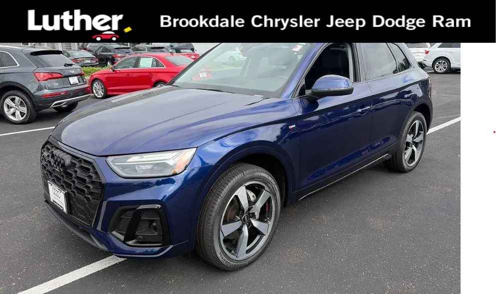 Used 2023 Navarra Blue Metallic Audi S line Premium Plus image 1