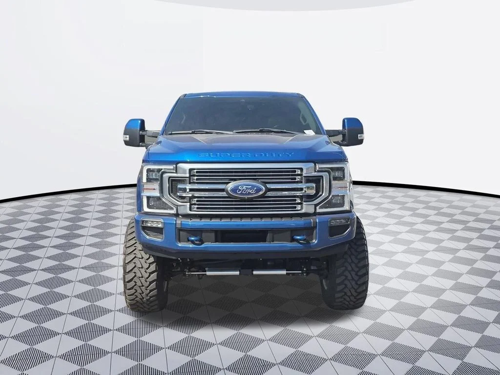 Used 2022 Blue Metallic Ford Limited image 8