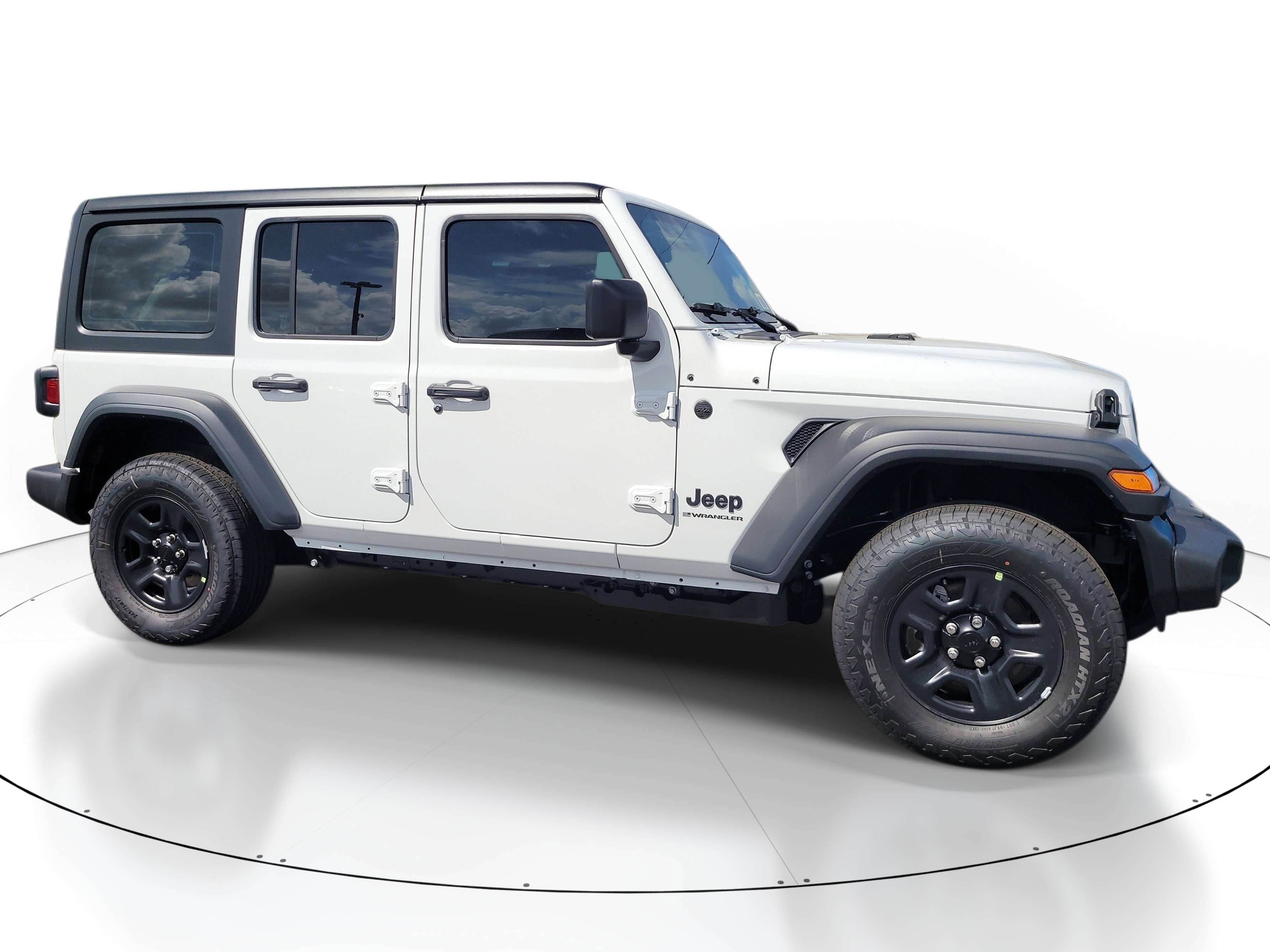 New 2026 Bright White Clear-Coat Exterior Paint Jeep Sport image 5