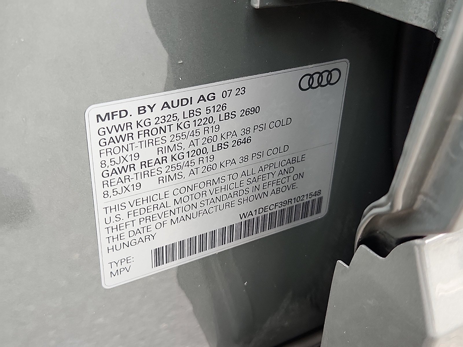 Used 2024 Chronos Gray Metallic   Z7z7 Audi S line Premium image 29