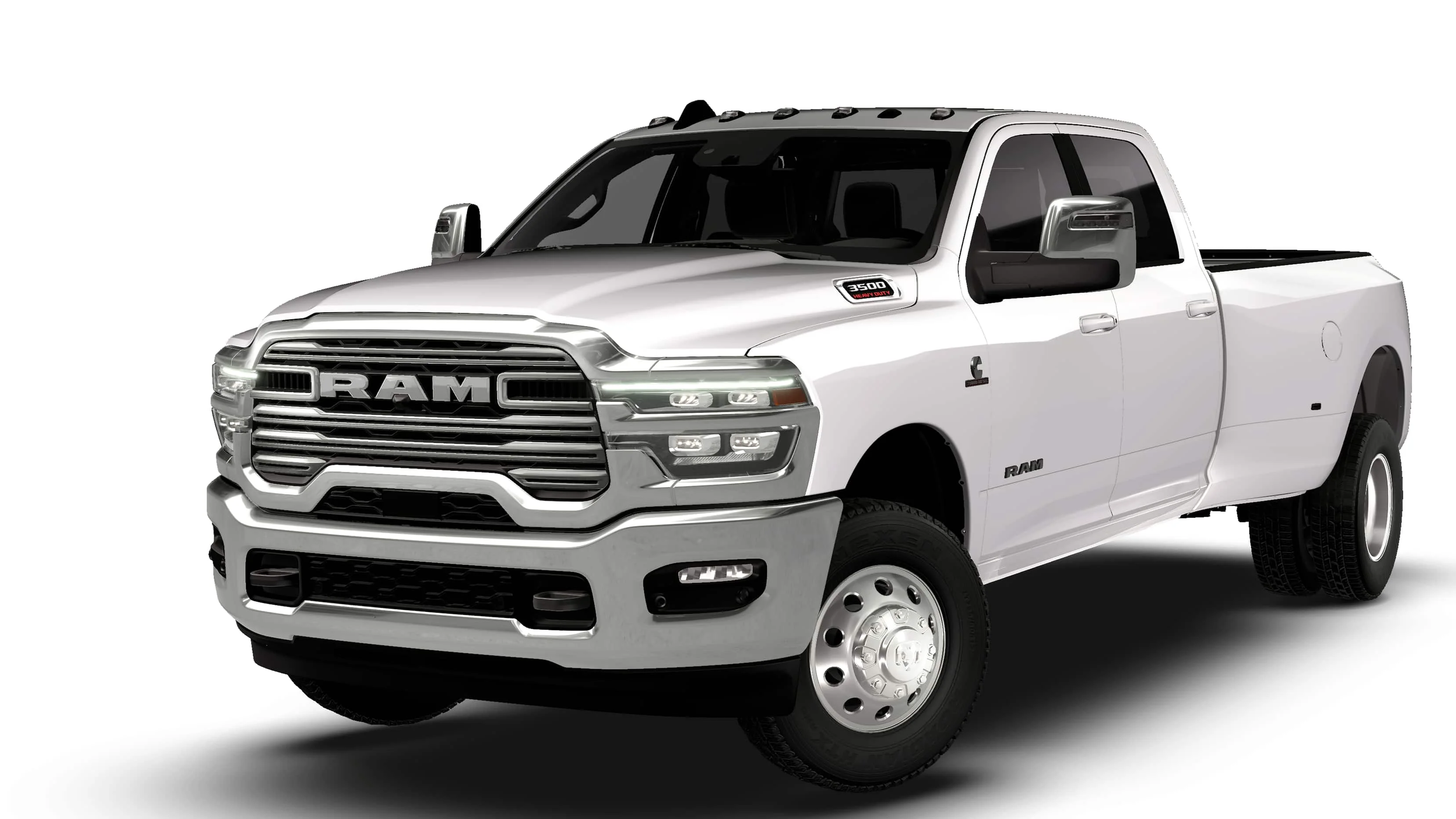 New 2026 Bright White Clear-Coat Exterior Paint RAM LARAMIE image 27