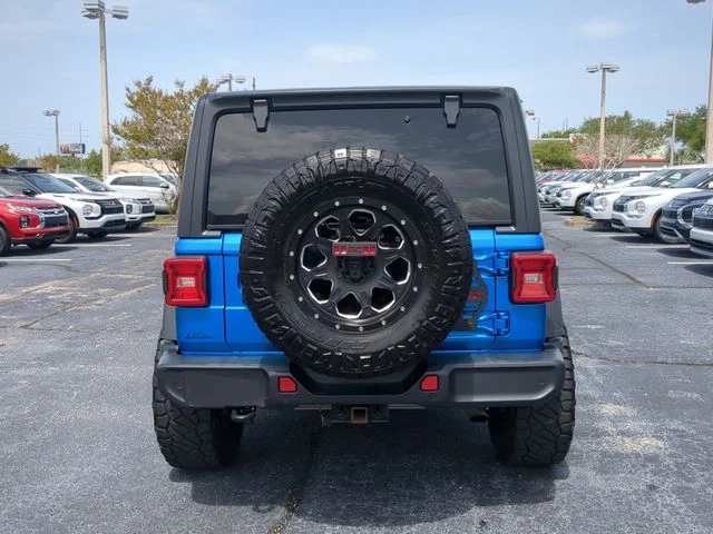 Certified Used 2021 Blue Jeep Unlimited Sport Altitude image 7