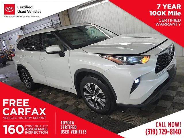 2022 Toyota Highlander Hybrid XLE