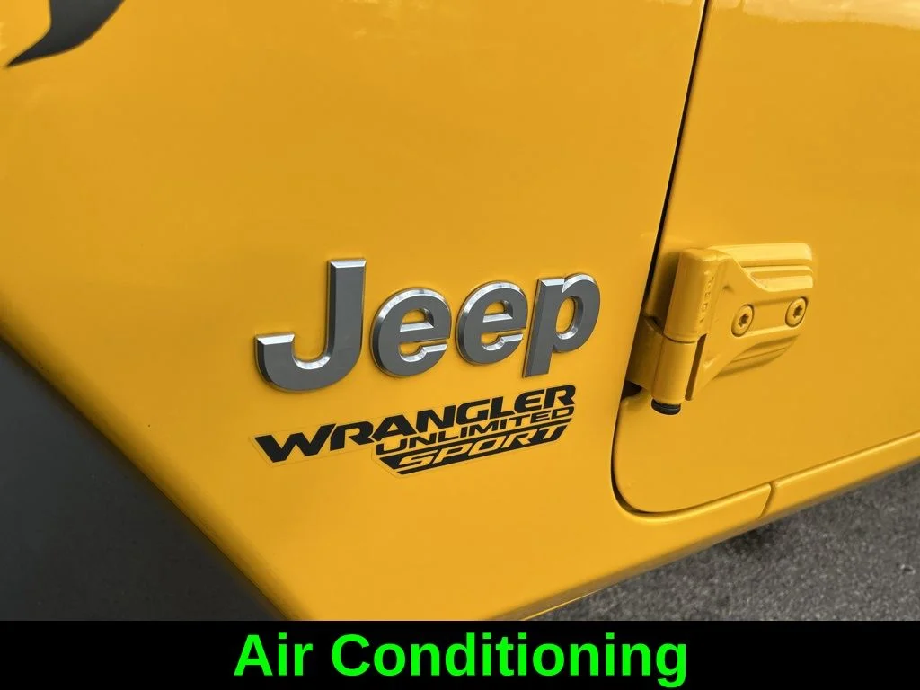 Certified Used 2020 Yellow Jeep Unlimited Sport S image 20