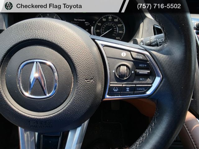 Used 2021 Gunmetal Metallic Acura Technology Package image 15