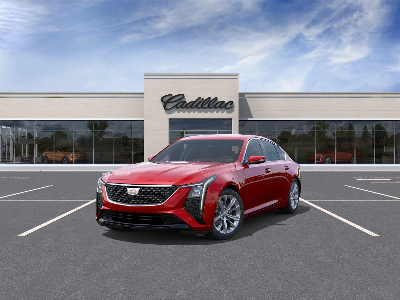 New 2026 Radiant Red Tintcoat Cadillac Premium Luxury image 8
