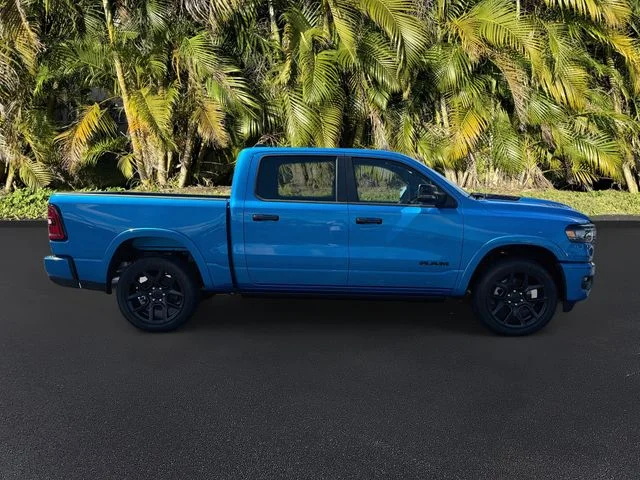 New 2026 Hydro Blue Pearl-Coat Exterior Paint RAM Laramie image 3