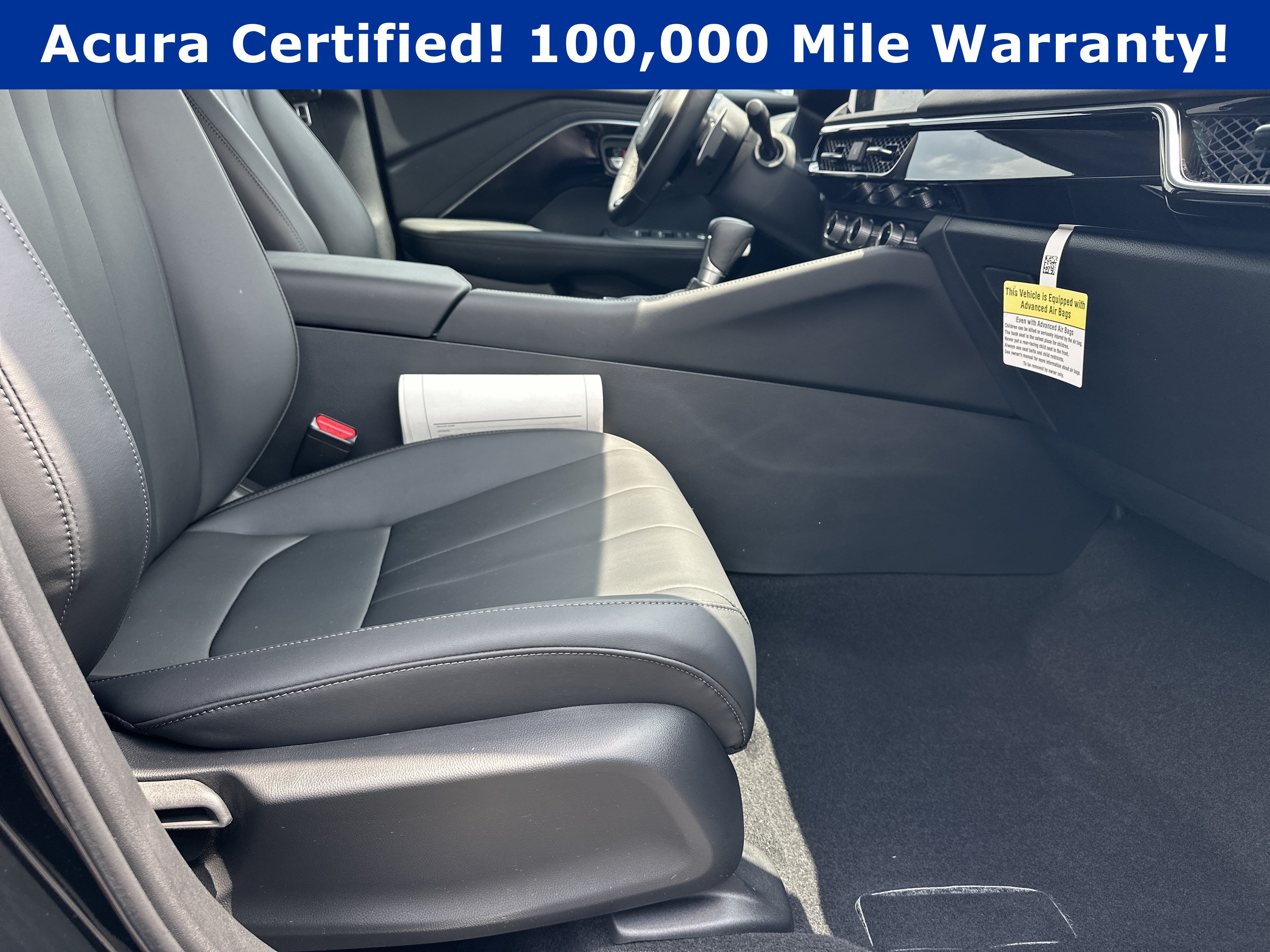 Used 2025 Crystal Black Pearl Acura Base image 15