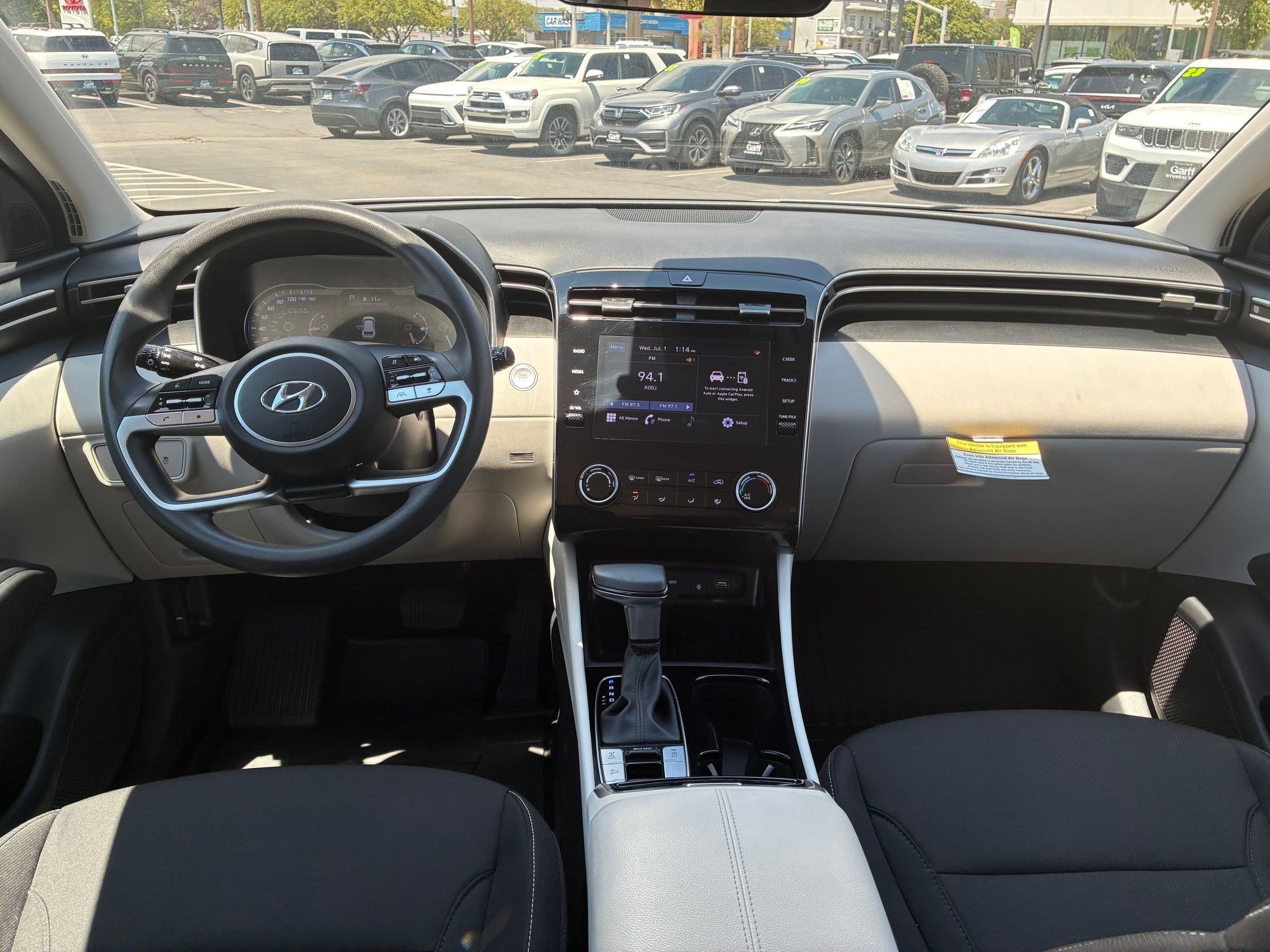 Certified Used 2023 Serenity White Pearl Hyundai SEL image 26