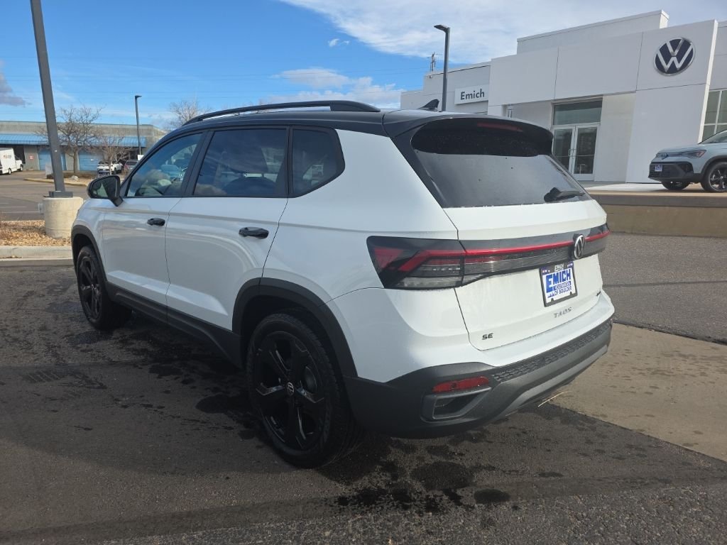 New 2026 Pure White w/Deep Blk Rf Volkswagen 1.5T SE Black image 3