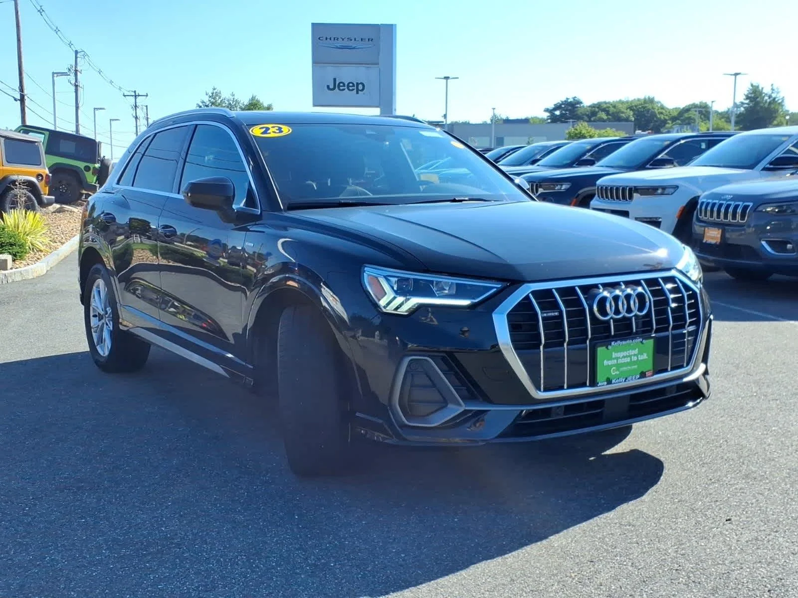 Used 2023 Mythos Black Metallic Audi S line Premium image 5