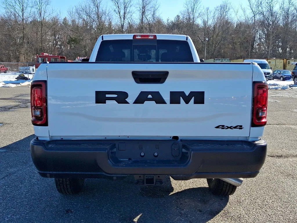 New 2026 Bright White Clear-Coat Exterior Paint RAM Tradesman image 7