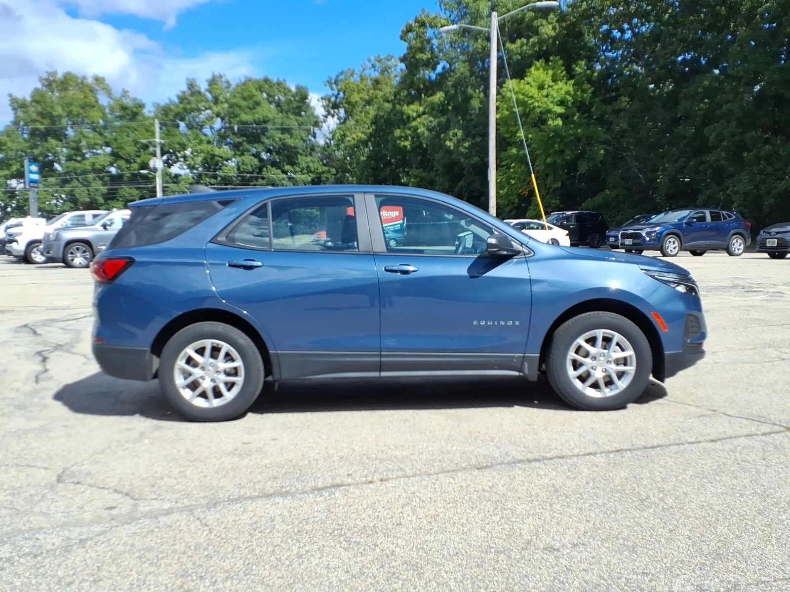 Certified Used 2024 Lakeshore Blue Metallic Chevrolet LS image 2